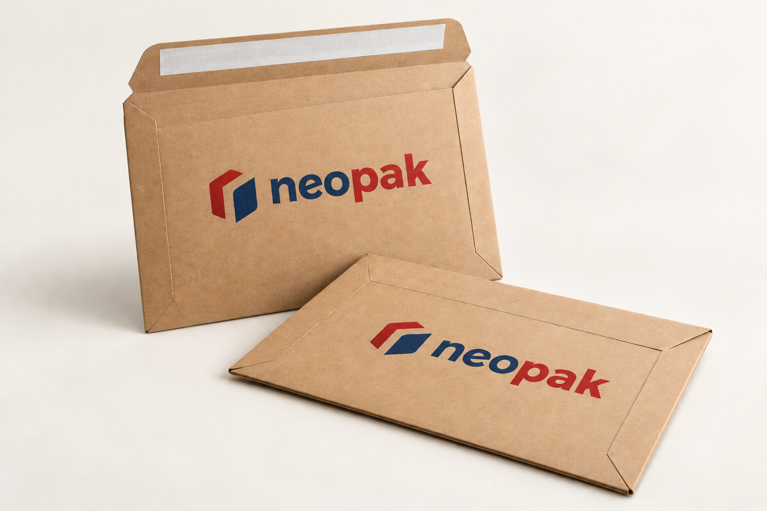 Printed cardboard envelopes
