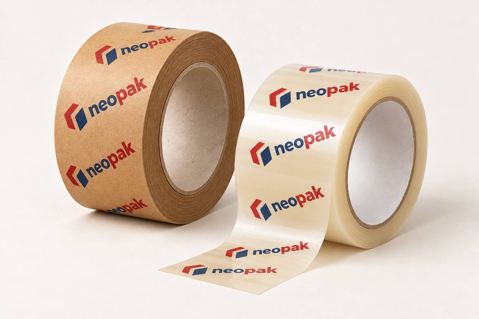 Printed packing tape