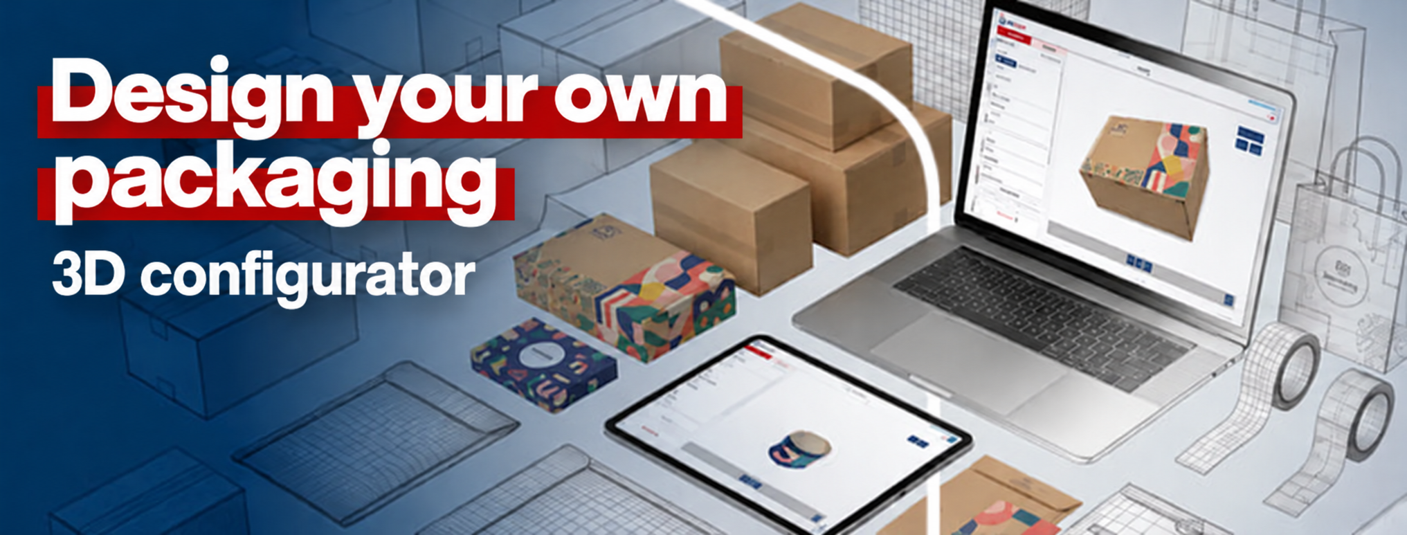 Design your own packaging – 3D configurator