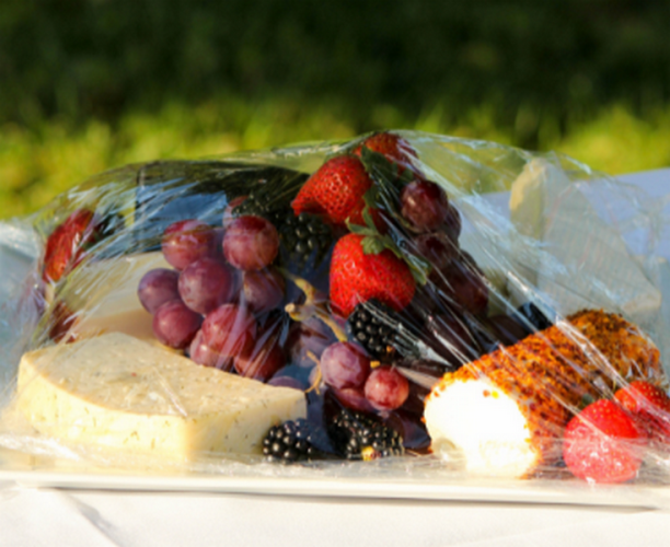 Distinguishing Cellophan and Transparent Gift Film