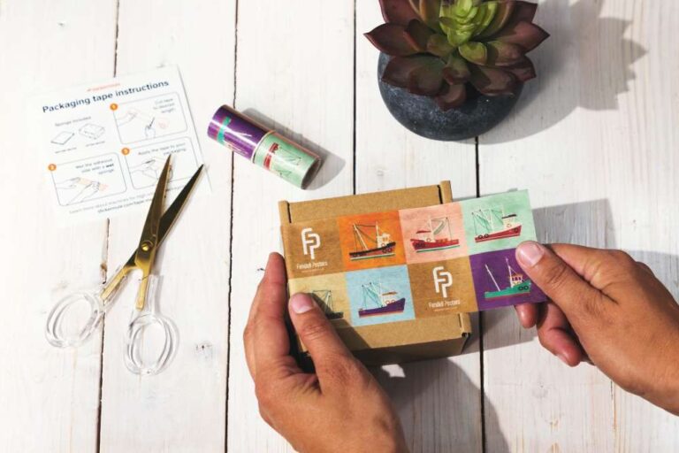 Build a small cardboard gift box
