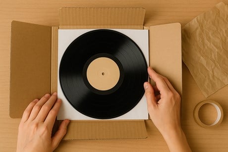 Ship records safely: cases, stabilization and cardboard