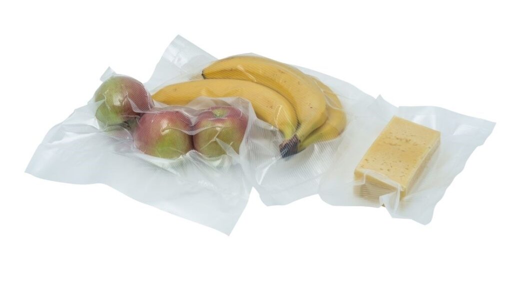 Vacuuming food: packaging, workflow and storage