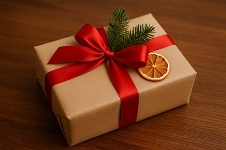 Packing gifts: beautiful boxes with a safe interior