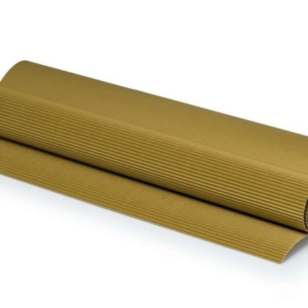 Corrugated sheet gold B2 50x70 cm 270 g/m2 TF-1732