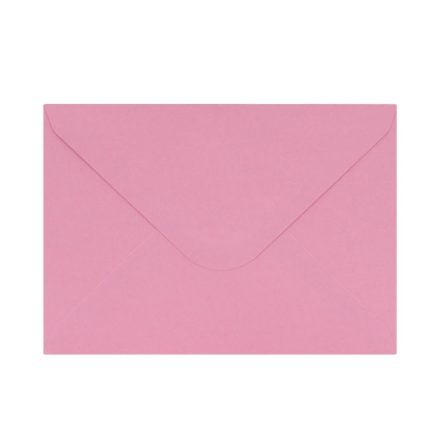 Bright pink C6 decorative envelopes 120g 50 pieces for paper invitations