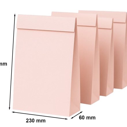 Cardboard envelope C4 230x320x60 mm pink 220g 10 pc