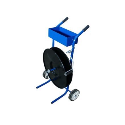 Rewinder trolley for strap-on PP 200 mm with brake 02