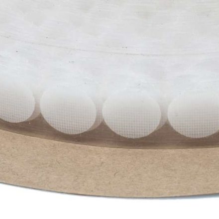 Turnip wheel 19mm White 1050pc Hook + Loop