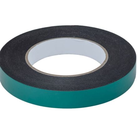 Double-sided foam mounting tape 19 mm x 10 m black