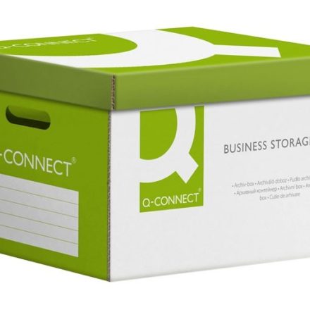 Q-Connect acid-free archiving box 515x350x305 mm green