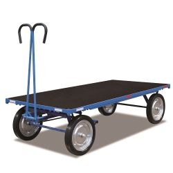 Platform handcart ZU-05102 1000 x 700 mm 700 kg with brake