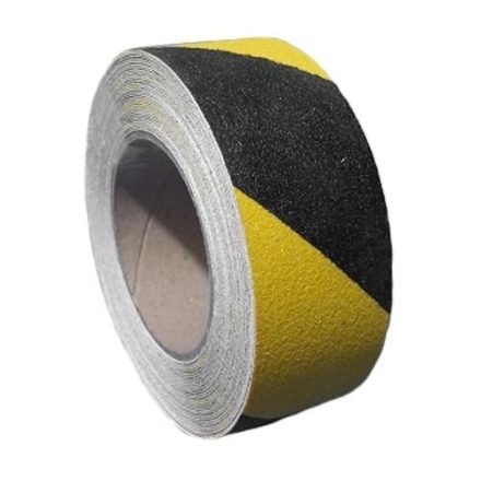 Warning non-slip tape 100 mm x 18 m yellow-black