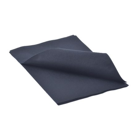 Decorative felt black to handicrafts 200 x 300 mm, 5 sheets