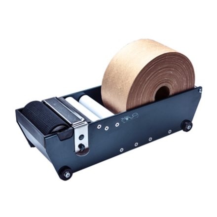 Metal dispenser table feeder for rubberized tapes ET377 77 mm