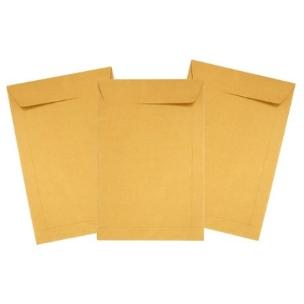 Paper envelopes B5 self-adhesive brown HK 176x250 mm 90 g 500 pc