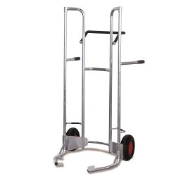 Galvanized tyre wheelbarrow, transport trolley SK-710.310 200 kg