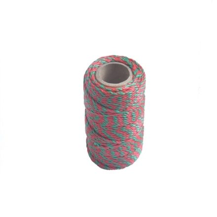 Polypropylene screwed masonry cord 1,6 mm 40 m red-green