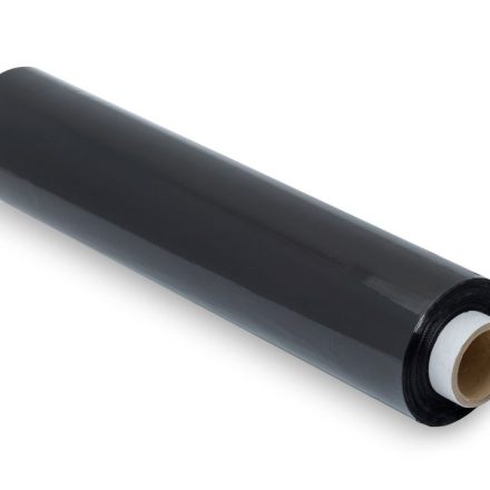 Black covering stretch film 50 cm 2,5 kg Gross 23 um packaging