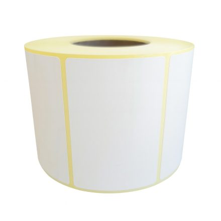 White self-adhesive thermal labels 70x50 mm - roll 1000 pcs
