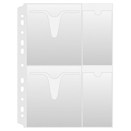 T-shirts for CD/DVD Transparent for Donau A4 binder PP 25 pcs