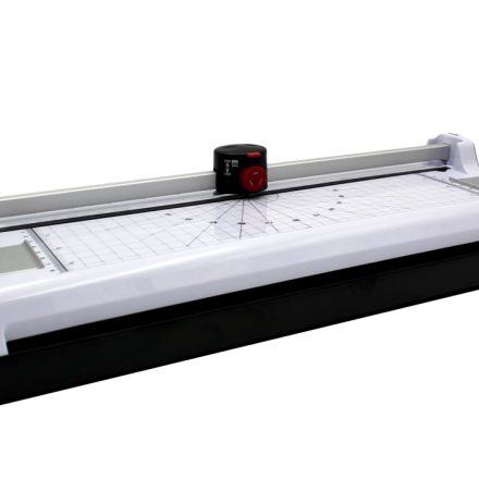 A3 VeroTech laminator white with trimmer and horn rounder
