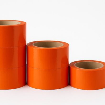 Orange acrylic self-adhesive packaging tape 48mm/45m for cartons