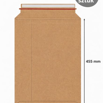 Cardboard envelope A3 321x455 mm rigid brown 10 pcs for dispatch
