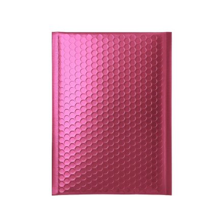 Metallic Bubble envelope pink D14 180x250 mm with adhesive strip