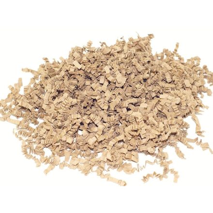 Organic paper filler for packages Brown chips 1 kg
