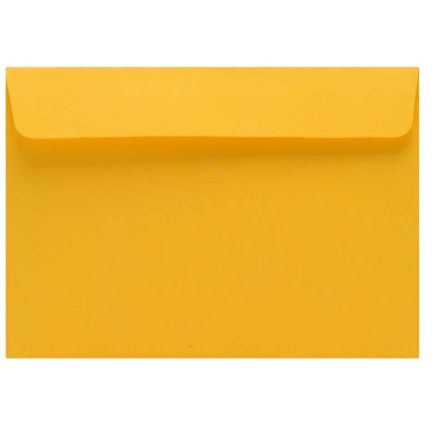 C6 decorative envelopes HK yellow, decorative 120 g/m2, 50 pcs