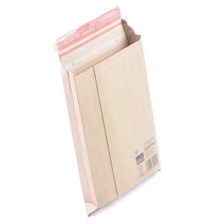 Cardboard shipping envelope B4 HK brown dilated 290x400x50mm