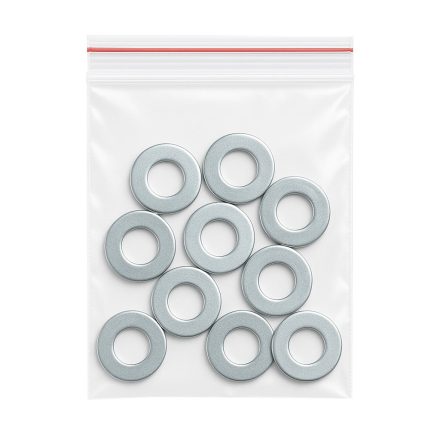 Transparent string bags PE 170x230 mm 45 um 100 pc