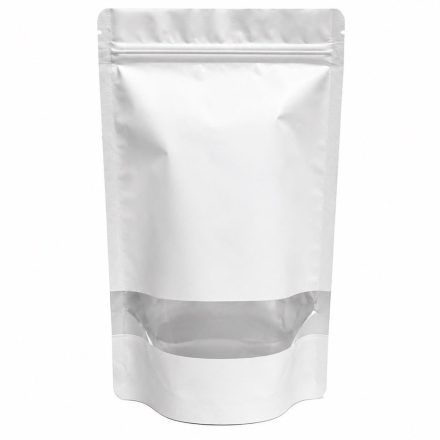 Doypack White Mat with Window 250 ml 110x185x70mm Food packaging
