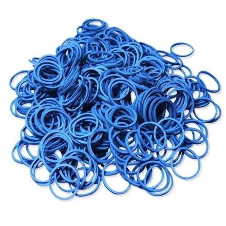 Rubber rubber recipes blue 30x1,5x1,5 mm 1 kg