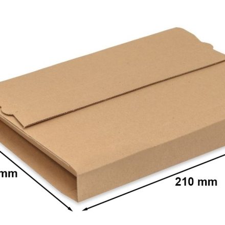 Cardboard roll box for book Roll Box XS 210x150x60mm Bronze multimail