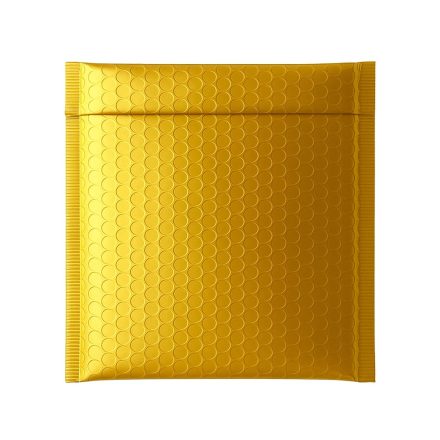Metallic bubble envelope CD 165x165 mm self-adhesive gold