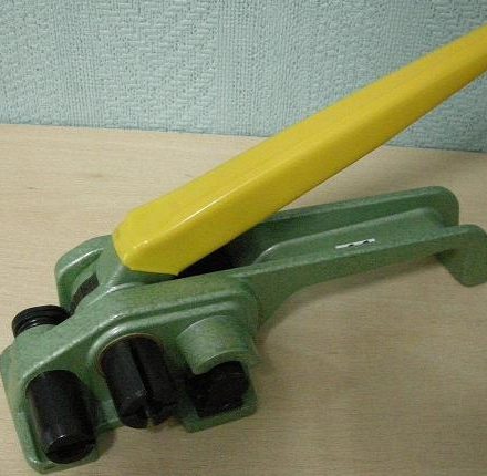 P110Y tape bander tensioner PP and PES 9-19 mm yellow-green