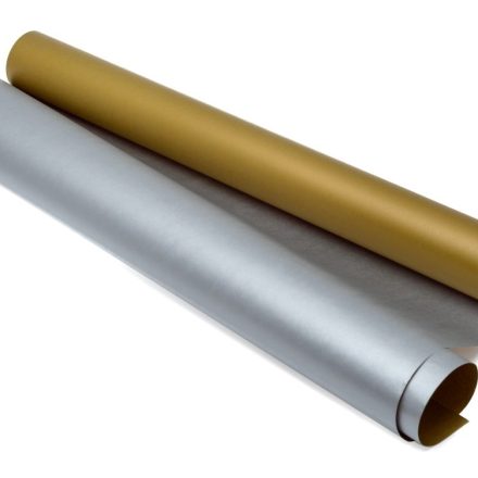 Kraft Gold-Silver Paper 70cm-25m 60g