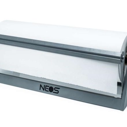 Wall dispenser for packing paper 120 cm steel with a cutting device