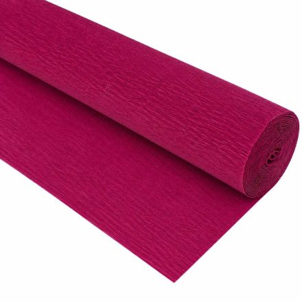 Italian crepe 180g Burgundy 50cm/250cm Decorative Cartotecnica Rossi