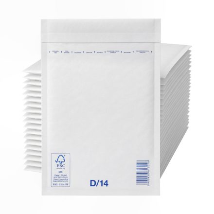 Protective bubble envelopes VP D14 white 200x275 mm carton 100 pc