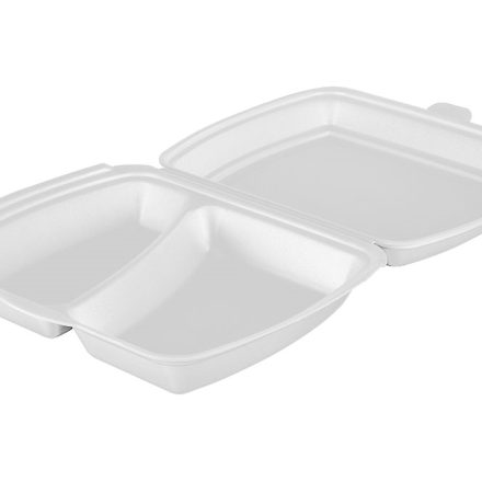 MenuBox lunch container 2- brave Styrofoam 245x205x65 125 pcs