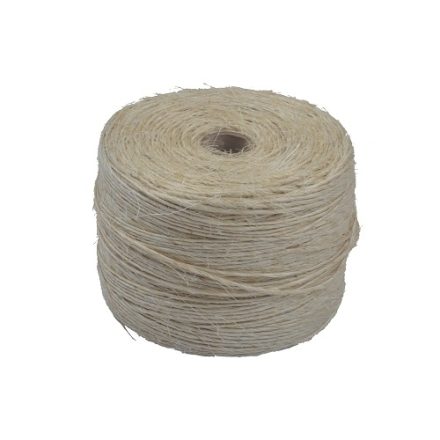 Garden sisal cord 2 mm 280 m natural brown 1 kg