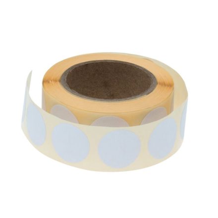 Round stickers Fi20mm 500white