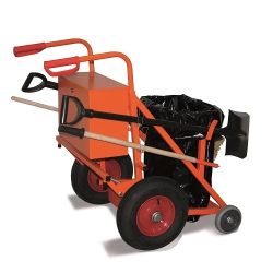 Steel municipal trolley SW-780.100 for cleaning, lifting 100 kg
