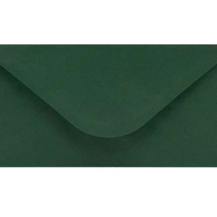 Ornamental envelopes DL paper 110x220 mm dark green 120 g 50 pcs