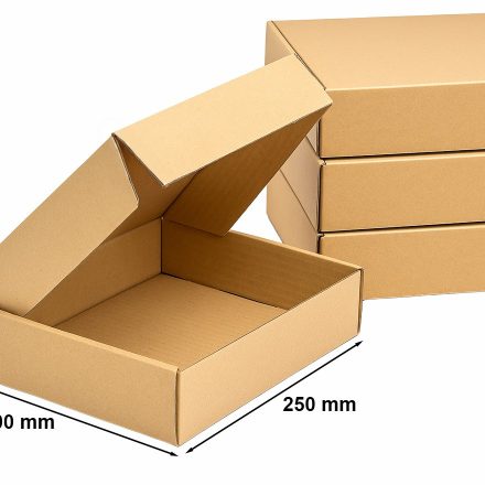 Pack of cutting cartons 250x200x50mm F426 10 pcs