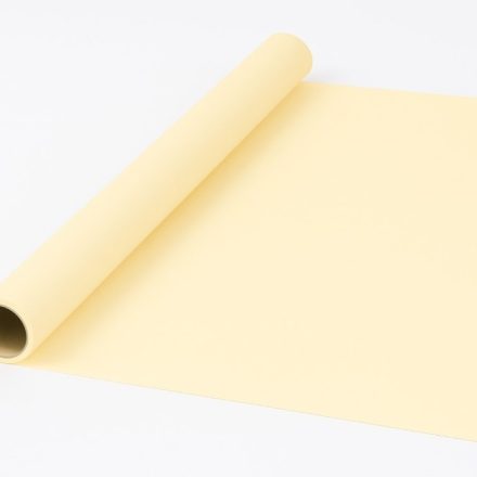 Satin film ornamented cream 50 cm x 9 m for floral bouquets