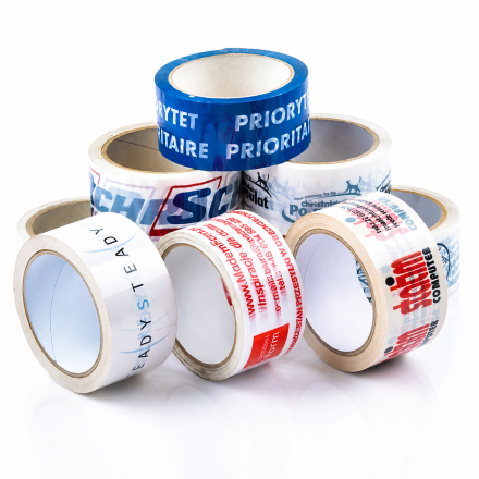 Packing tape with Hotmelt printing 1 Color 48 mm x 54 m 2592 pcs